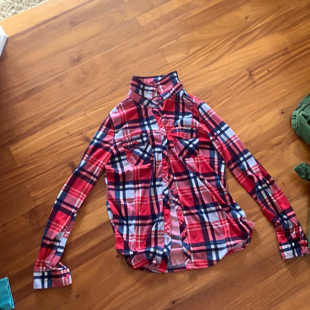 Super soft red flannel